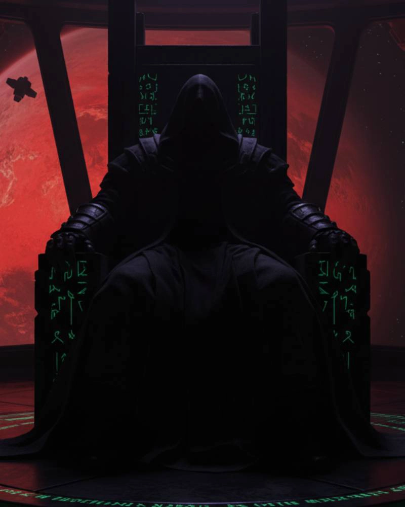 秘密結社「GENESIS-ZERO」のボスのシルエット