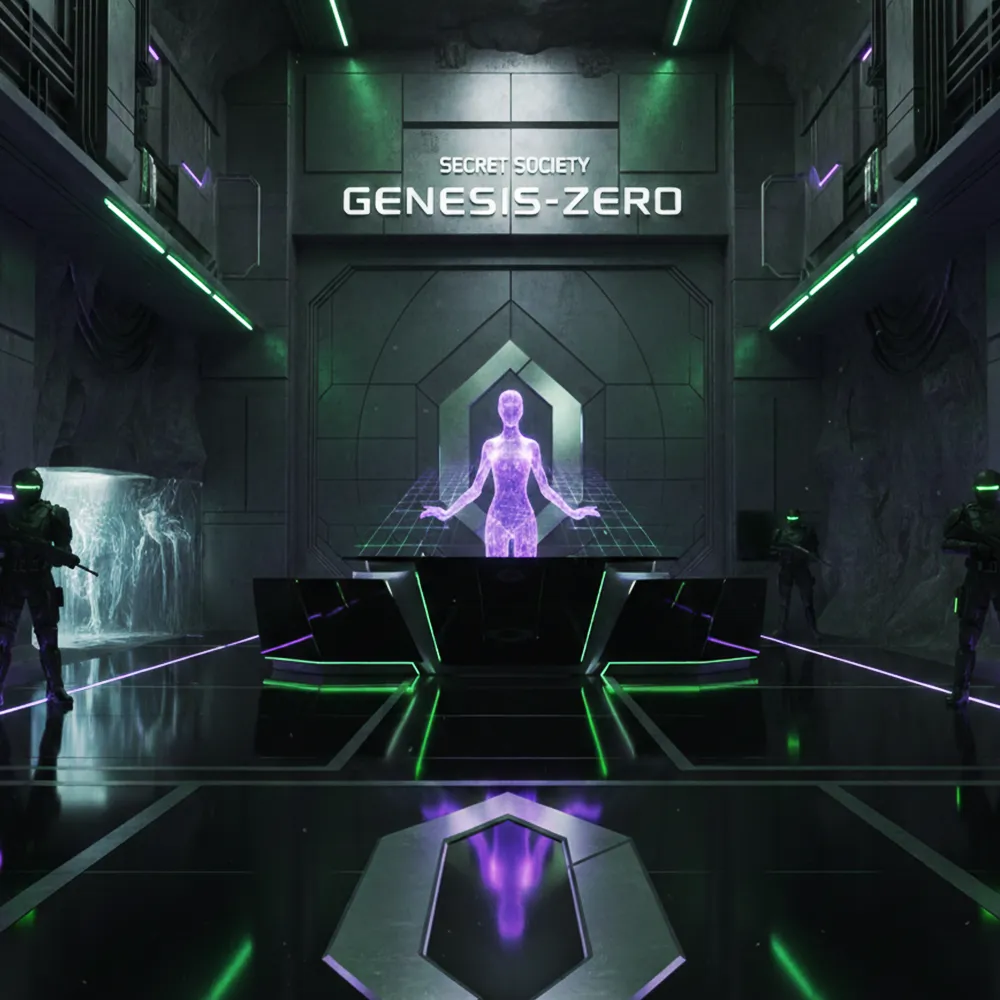 秘密結社「GENESIS-ZERO」のエントランス・ロビー