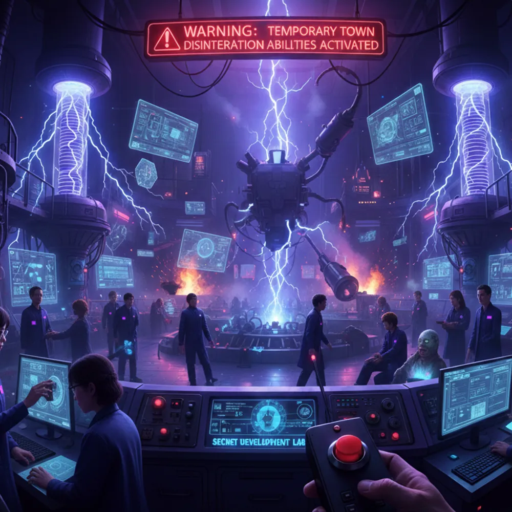 秘密結社「GENESIS-ZERO」の極秘開発研究室