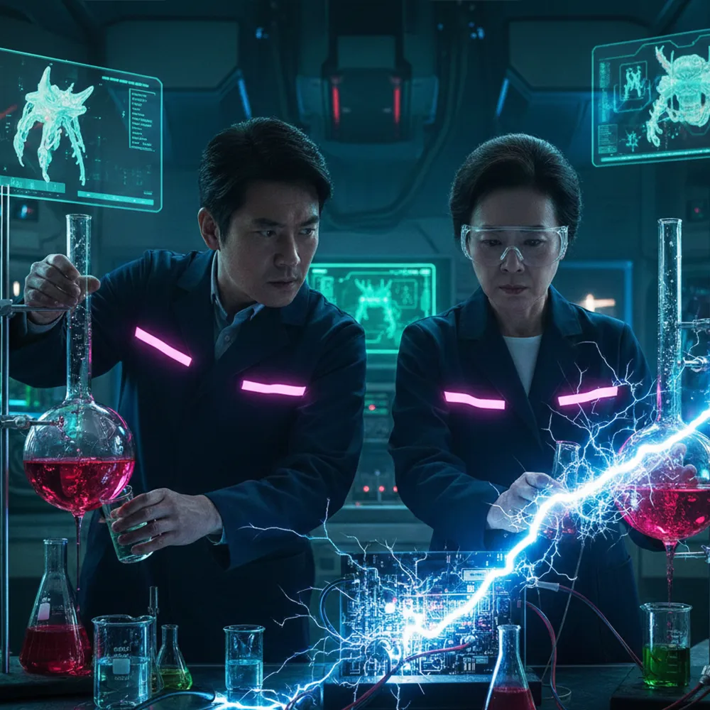 秘密結社「GENESIS-ZERO」の超兵器開発研究員