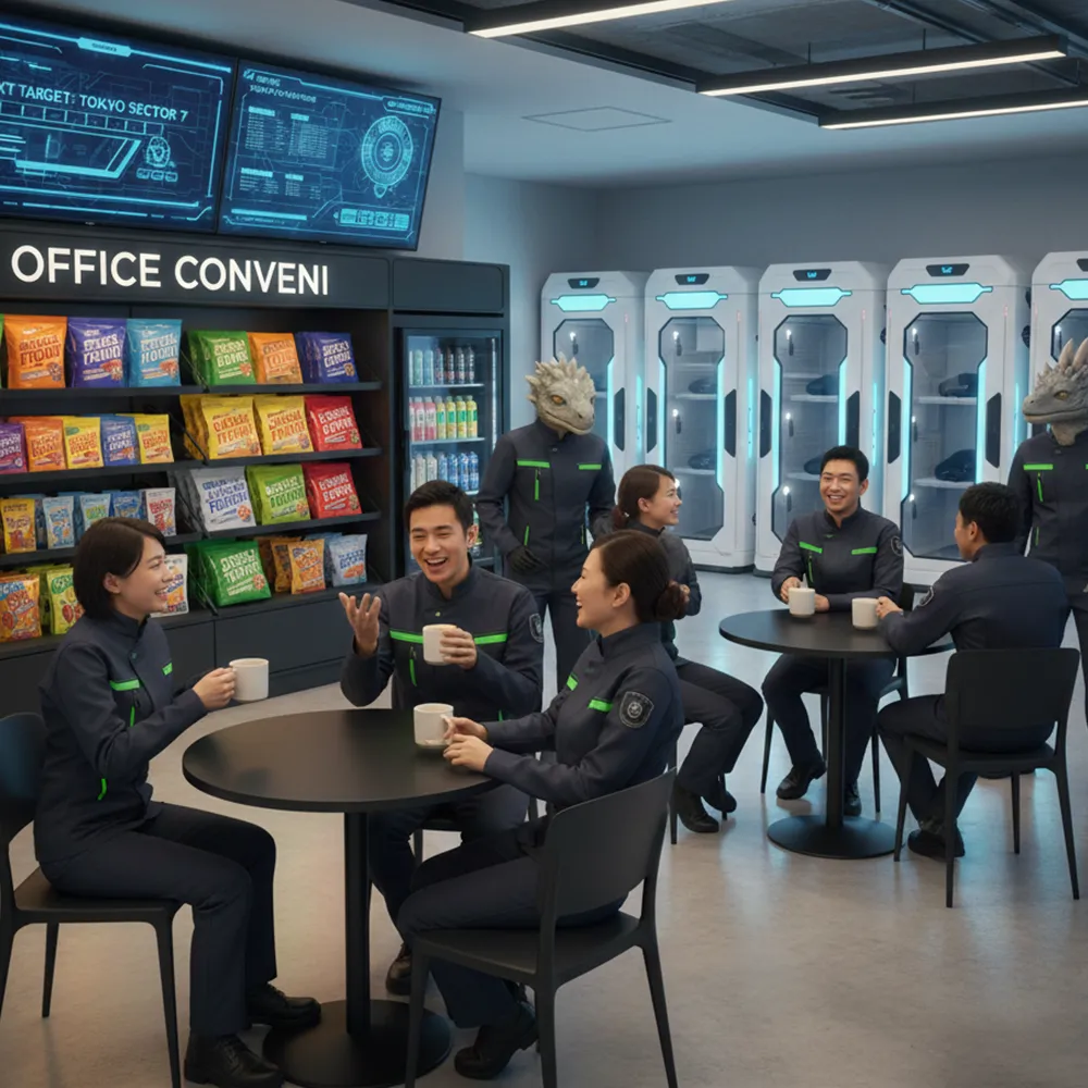 秘密結社「GENESIS-ZERO」のリフレッシュルーム